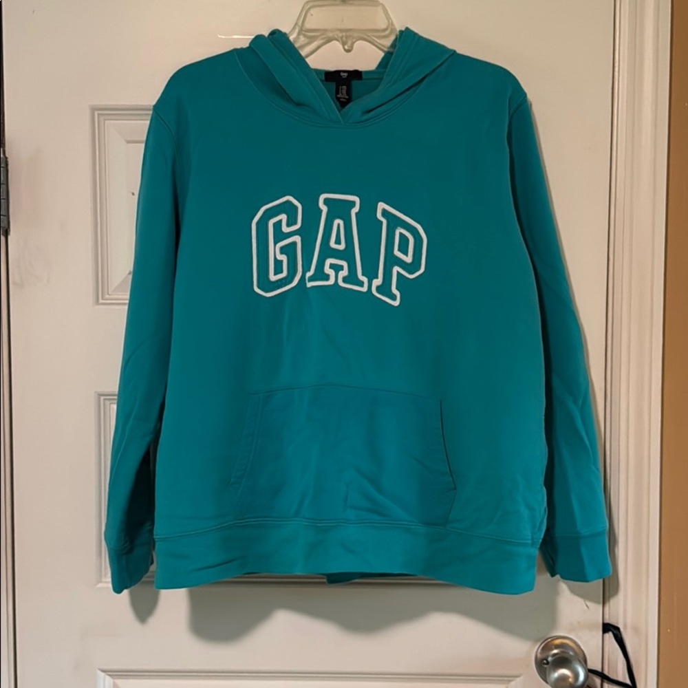 GAP | Turquoise with White Logo | Hoodie